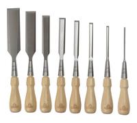 Stanley Sweetheart 750 Series Chisel Set Of 8 Suede Tool Roll Sta116793 1-16-793