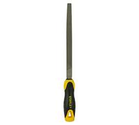 Stanley 0-22-460 Lima Triangular basta 200 mm, Black/Yellow
