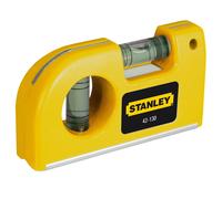 Stanley 87mm / 3.4" Magnetic Pocket Level 2 Vials (0-42-130)