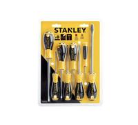 STANLEY 8PCE CUSHION GRIP MIXED SCREWDRIVER SET STHT0 60210