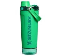 Stanley Activate Shaker Bottle 20 oz | Leakproof Insulated Stainless Steel Shaker Cup | Base Storage and Twist On Fast Flow Lid | Protein Shakes and Pre Workout Powder | BPA-Free | Meadow