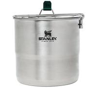 Stanley Adventure 4-Person Cookset, 11-Piece Camping Cooking Kit with 2.6 Quart Stainless Steel Pot and Utensils 10-10651-001 2.6QT/ 2.5L