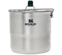 Stanley Adventure 4-Person Cookset, 11-Piece Camping Cooking Kit with 2.6 Quart Stainless Steel Pot and Utensils 10-10651-001 2.6QT/ 2.5L