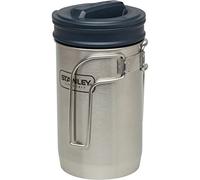 STANLEY Adventure All-In-One, Boil + Brewer French Press Coffee Maker - 32oz BPA Free Campfire Coffee Pot Heats up Tea or Soup - Great for Camping and Travel - Dishwasher Safe