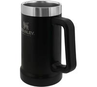 Stanley Adventure Big Grip Beer Stein 0.7L (1.2 UK Pints) Matte Pebble BLACK