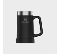 Stanley Adventure Vacuum Beer Stein 0.7L Matte Black Travel Mug Keeps Beer Cold for 7 Hours - Stainless Steel Beer Stein with Handle - Vintage