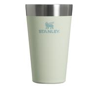 Stanley Adventure Inulsated Stacking Beer Pint Glass Stainless Steel Double Wall Rugged Metal Drinking Tumbler 16 Oz Mist