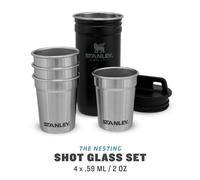 Stanley Adventure Stainless Steel Shot Glass Set Matte Black