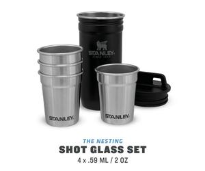 Stanley Adventure Nesting Shot Glass Set - Matte Black 10-01705-036 2026