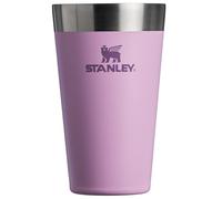Stanley Adventure Insulated Stacking Beer Pint Glass, Stainless Steel Double Wall Rugged Metal Drinking Tumbler, 16 Oz, Lilac