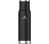Stanley Adventure To-Go Thermal Flask 1.0L - 25 Hours Hot - 27 Hours Cold - Leakproof - Insulated Lid - BPA-Free Insulated Bottle - Dishwasher Safe - Coffee Flask - Black