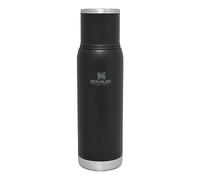 STANLEY Adventure to-Go Thermal Flask 0.75L - 20 Hours Hot - 25 Hours Cold - Leakproof - Insulated Lid - BPA-Free Insulated Bottle - Dishwasher Safe - Coffee Flask - Black