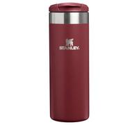 Stanley AeroLight Transit Bottle 16 oz | Locking Drink Through Lid | Leak Resistant Water Bottle or Coffee Travel Mug | Lightweight Insulated Stainless Steel | BPA-Free | Cranberry