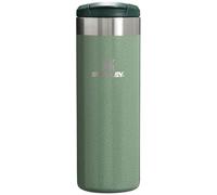 Stanley AeroLight Transit Bottle, Vacuum Insulated Tumbler for Coffee, Tea and Drinks with Ultra-Light Stainless Steel, 16 Oz, Hammertone Green