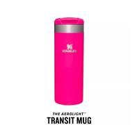 Stanley Aerolight Transit Mug 0.35L 12 Oz Pink Vibes New 4hr Hot 6 Hr Cold 20ice