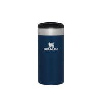Stanley Aerolight Transit Travel Mug 0.35L - Keeps 4 Hours Hot - 6 Hours Cold - Dishwasher Safe - Leakproof - Car Cup Holder Compatible - Insulated Coffee Cup - Royal Blue Metallic