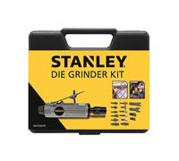 Stanley Air Compressors Die Grinder Kit NU160153XSTN with 10 grinding stone in Silver Stanley Silver