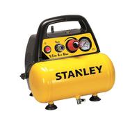 Stanley DN 200/8/6 Small Compressor 1.5 HP 8 Bar, Lightweight and Extremely Portable, Ideal for Domestic use or Crafts