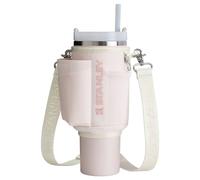 STANLEY All Day Quencher Carry All for 40 oz Tumbler with Handle | Crossbody Bag with Phone Holder Pocket, Card Sleeve & Detachable Strap | Water Bottle Carrier Bag | BPA-Free | Rose Quartz