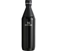 (One Size, Shiny Black) Stanley All Day Slim 600ml Water Bottle