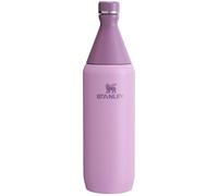 Stanley All Day Slim Bottle 34 oz | Leakproof Twist on Lid | Slim Design for Travel and Gym | Insulated Stainless Steel Water Bottle | BPA-Free | Lilac
