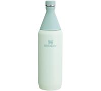 STANLEY All Day Slim Bottle, 34 oz, Mist | Removable Top for Adding Ice | Leakproof Water Bottle| Slim Design for Travel & Gym | Insulated Stainless Steel | BPA-Free
