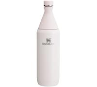 Stanley All Day Slim Bottle 34 oz | Twist On Lid with Leakproof Seal | Slim Design for Travel & Gym | Insulated Stainless Steel | BPA-Free | Rose Quartz