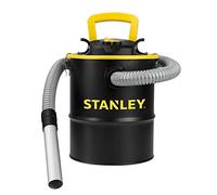 Stanley Ash Vacuum Cleaner, Portable 4 Gallon Capacity Ash Vac Canister, Powerful 4 Peak HP Horsepower Motor, Ideal for Pellet Stoves, BBQ Grills, Wood Stoves, Fireplaces, Fire Pits, SL-18184