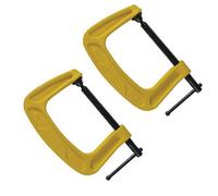 Stanley Bailey G Clamp 100mm 4" Heavy Duty Steel 0-83-034 0-83-034 Twin Pack