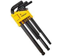 Stanley 0-69-256 9 Piece Metric Ball End Hexagon Key Set 1.5 - 10mm