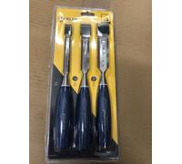 Stanley Chisel Set 5002 Series 3 Piece 0-16-128