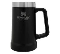 Stanley Adventure Big Grip Beer Stein 0.7L (1.2 UK Pints) Matte Pebble BLACK