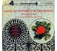 Stanley Black Conducting the London Philharmonic Orchestra: Great Rhapsodies For Orchestra / Ravel: Rapsodie Espagnole; Liszt: Hungarian Rhapsody No. 2; Enesco: Roumanian Rhapsody No. 1; Chabrier: Espana [Vinyl LP] [London Phase 4 Stereo]