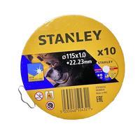 Stanley Black Decker Angle Grinder STA38252 22.23mm 10pc Discs Brand New