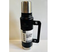 Stanley Bottle Flask Classic Vacuum Black Large Heavy Duty Stainless Steel 1.4L