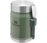 Stanley BPA Free Stainless Steel Food Thermos-Keeps Cold or Hot for 7 Hours, Hammertone Green, 0.4L