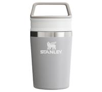 Stanley Cafe to-Go Travel Mug 0.23L - Keeps 3 Hours Hot - 4 Hours Cold - Stainless Steel Thermal Mug - Dishwasher Safe - Easy-Carry Handle - Insulated Coffee Cup - Black