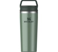 STANLEY Cafe To Go Travel Mug 16 oz | Leakproof Two-Part Drink Through Lid | Tumbler Cup for Coffee, Tea and Drinks | Insulated Stainless Steel Coffee Mug | BPA-Free | Hammertone Green
