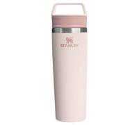 STANLEY Cafe-To-Go Travel Mug Rose Quartz 20 oz | Leakproof Two Part Tumbler with Lid | Coffee Tea Cup & Drink Cup | Insulated Steel Coffee Cup