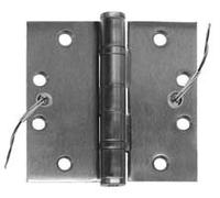 Stanley CEFBB179-54-4-1/2x4 26D Satin Chrome Concealed 4 Wire Electric Thru-Wire Hinge