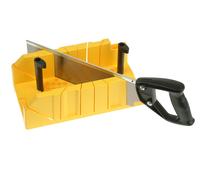 STANLEY® Clamping Mitre Box & Saw STA120600