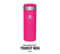 Stanley Classic Aerolight Transit Leakproof Travel Mug 0.47L Violet Blossom