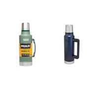 Stanley Classic Legendary Bottle 1.9L - Stainless Steel Thermos Flask - BPA-Free & Classic Legendary Thermos Flask 1.4L - Keeps Hot or Cold for 40 Hours