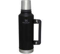 Stanley Classic Legendary Vacuum Bottle 2.0 qt | Wide Mouth with Leakproof Cup Lid | Keep Drinks Hot or Cold | Packable for Travel | Insulated Stainless Steel Thermal Bottle | BPA-Free | Black 2.0
