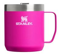 STANLEY THE LEGENDARY CAMP MUG 12oz Violet Blossom Bright Pink COFFEE TEA CUP