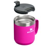 STANLEY THE LEGENDARY CAMP MUG 12oz Violet Blossom Bright Pink COFFEE TEA CUP