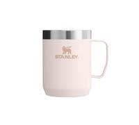 Stanley Classic Legendary Camp Travel Mug 0.23L - Keeps Hot for 1 Hour - 2 Hours Cold - Dishwasher Safe - Stainless Steel Coffee Cup - BPA-Free - Rose Quartz