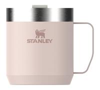 Stanley Classic Legendary Camp Travel Mug 0.35L - Keeps 1.5 Hours Hot - 3 Hours Cold - Dishwasher Safe - Stainless Steel Coffee Cup - BPA-Free - Rose Quartz