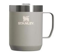 Stanley Classic Legendary Camp Travel Mug 8oz - Keeps Hot for 1 Hour - 2 Hours Cold - Dishwasher Safe - Stainless Steel Coffee Cup - BPA-Free - Ash