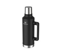 Stanley Classic Legendary Thermal Flask 2.3L - Keeps Hot Or Cold for 48 Hours - BPA-Free Insulated Bottle - Stainless Steel Coffee Flask - Leakproof - Dishwasher Safe - Matte Black